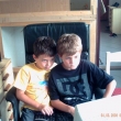 Vnuci Petr + Luk� na internet�