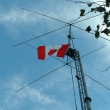Vyven kanadsk vlajky na poest ve6mv Denyho